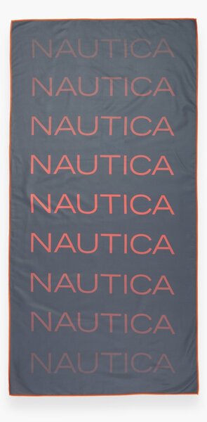 Πετσέτα Θαλάσσης Microfiber (80x160) Nautica By Nef-Nef Homeware Spread Grey