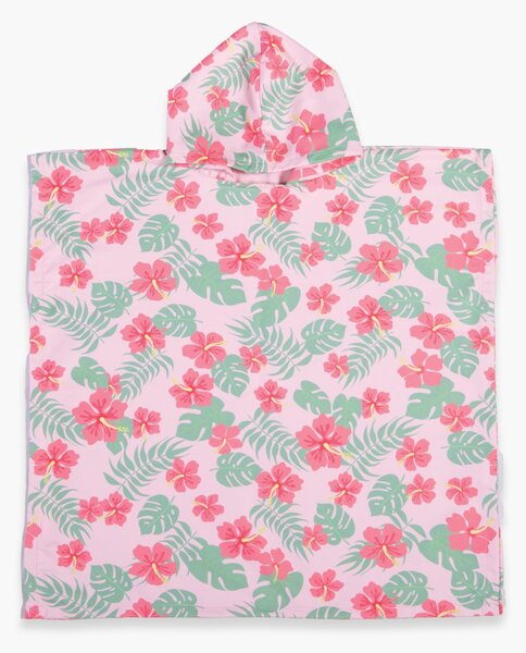Παιδικό Πόντσο (65x65) Nef-Nef Homeware Let's Go Tropic Pink