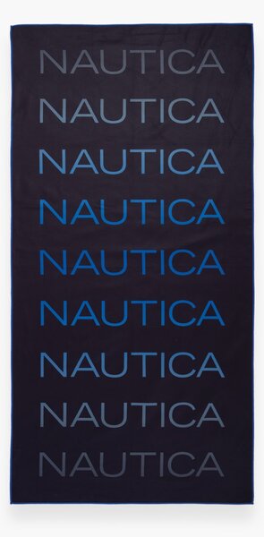 Πετσέτα Θαλάσσης Microfiber (80x160) Nautica By Nef-Nef Homeware Spread Black