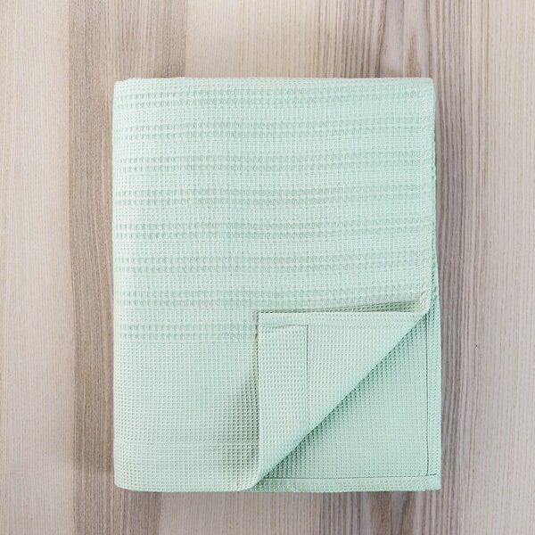 Κουβέρτα Πικέ King Size (240x260) Nima Dune Minty Blue