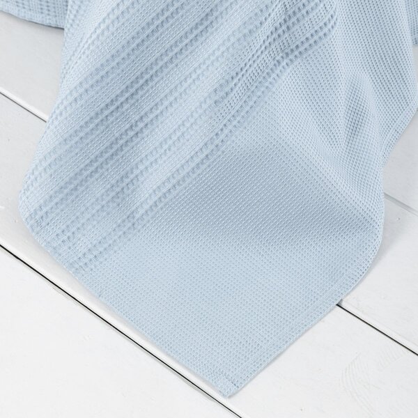 Κουβέρτα Πικέ Μονή (160x240) Nima Dune Denim Blue