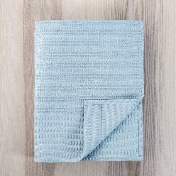 Κουβέρτα Πικέ Μονή (160x240) Nima Dune Denim Blue