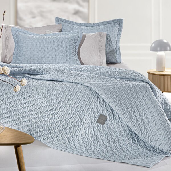 Κουβερλί King Size (250x240) 2 Όψεων + Διακοσμητική Μαξιλαροθήκη Guy Laroche Arden Denim