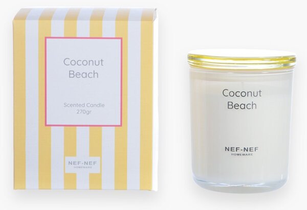 Κερί Αρωματικό 270gr Nef-Nef Homeware Coconut Beach