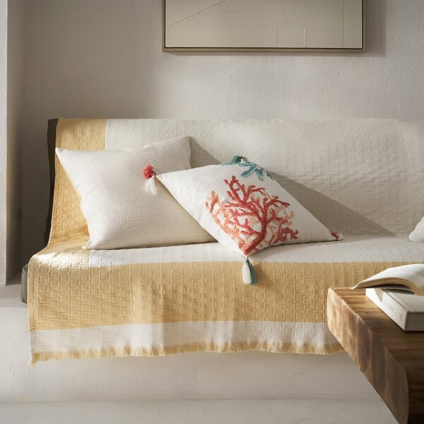 Ριχτάρι Πολυθρόνας (180x175) Gofis Home Solenne Sun Yellow 591/04