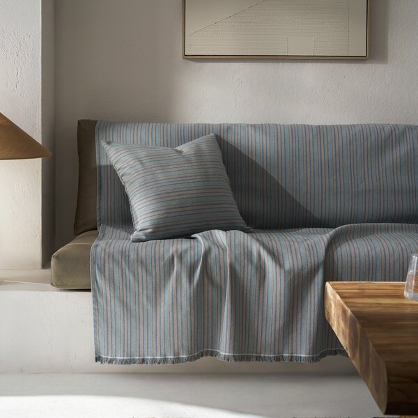 Ριχτάρι Καναπέ Διθέσιου (180x250) Gofis Home Nymeria Jean Blue 574/01