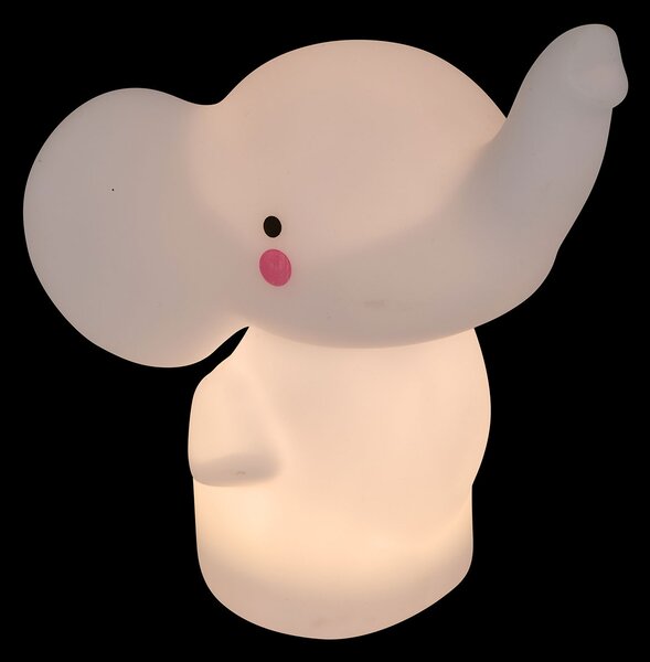Παιδικό Φωτάκι Νυκτός LED A-S Softy Elephant 214423B