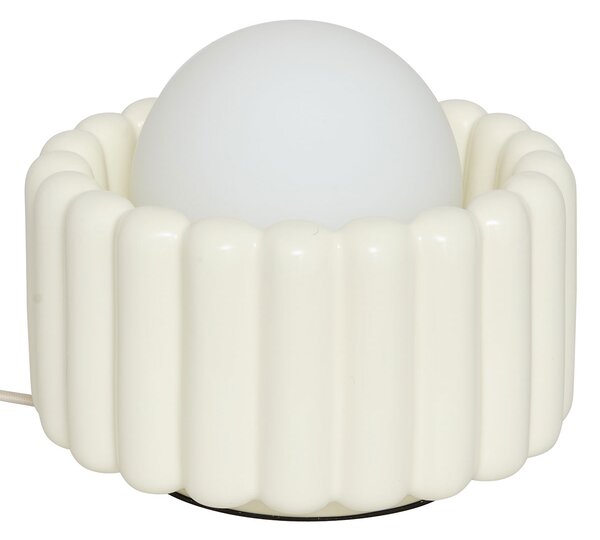 Απλίκα Τοίχου Με Φις Πρίζας A-S Lotta Cream 210395A