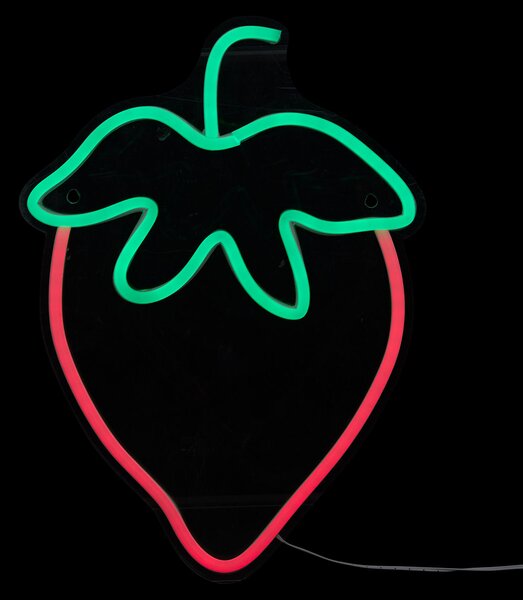 Διακοσμητικό Φωτιστικό Τοίχου LED Με USB A-S Fruity 214424A Strawberry