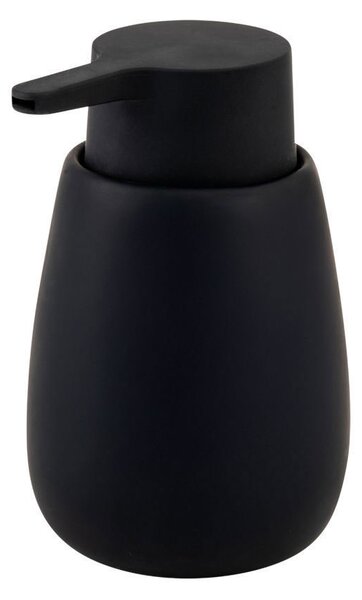 Dispenser Μπάνιου 350ml (Φ8.5x15) Estia Fjord Soft Black 02-37338