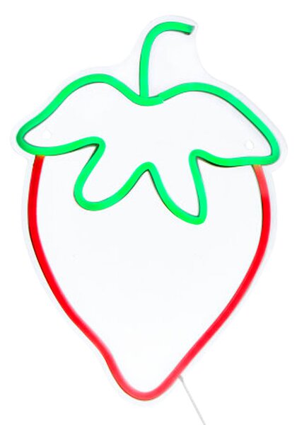 Διακοσμητικό Φωτιστικό Τοίχου LED Με USB A-S Fruity 214424A Strawberry