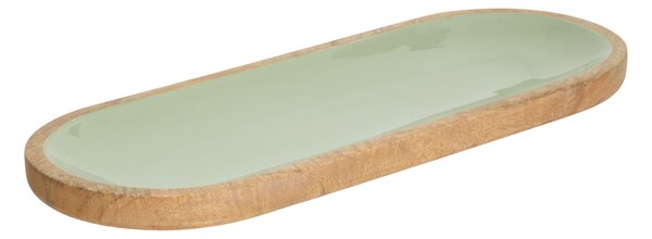 Πιατέλα Σερβιρίσματος Οβάλ (40x15) S-D Inaya Green 212209A