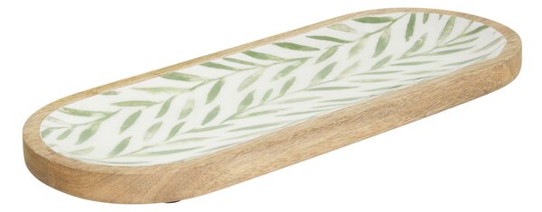 Πιατέλα Σερβιρίσματος Οβάλ (40x15) S-D Inaya Olive Green 212209C