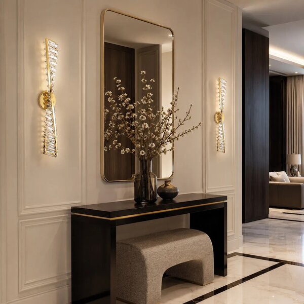 ΕΠΙΤΟΙΧΟ ΦΩΤΙΣΤΙΚΟ LED APP1951-W 50 cm GOLD