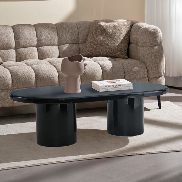 Τραπέζι Σαλονιού (120x70x35) Spitishop Lund Black