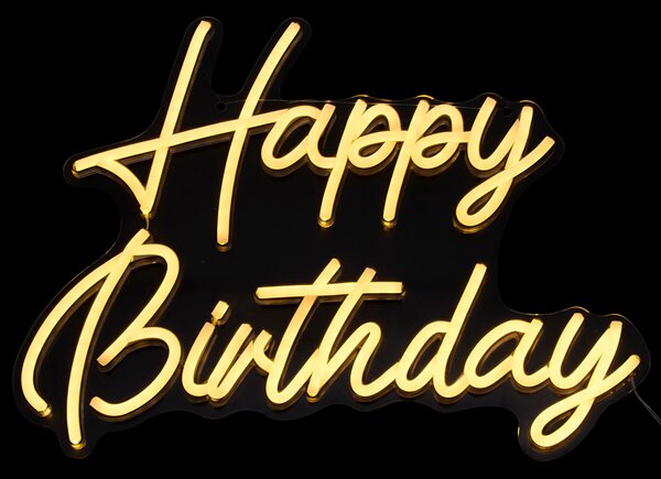 Διακοσμητικό Φωτιστικό Τοίχου LED Με USB A-S Happy Birthday 213733