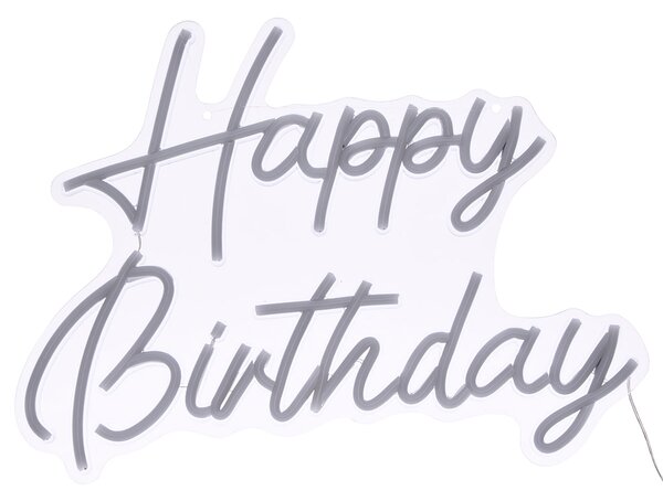 Διακοσμητικό Φωτιστικό Τοίχου LED Με USB A-S Happy Birthday 213733