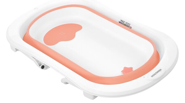 Πτυσσόμενο Μπανάκι Μωρού Kikka Boo Fiji Pink