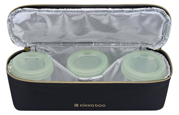 Ισοθερμική Τσάντα Φαγητού (28x10x8) Kikka Boo Foody 2025 Black