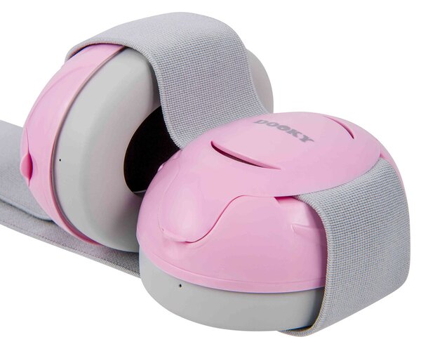 Βρεφικά Προστατευτικά Αυτιών 0-3 Μηνών Dooky Pink DK-3001101