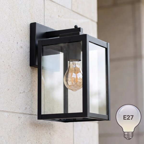 Φωτιστικό τοίχου πρόσοψης JNH038-1G Black