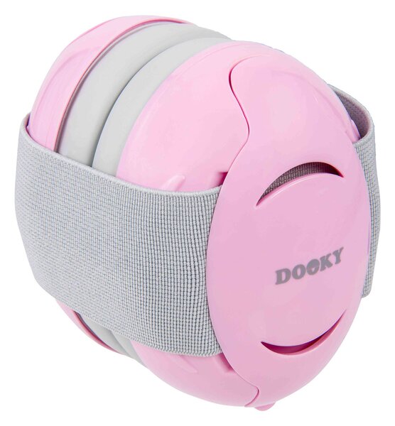 Βρεφικά Προστατευτικά Αυτιών 0-3 Μηνών Dooky Pink DK-3001101