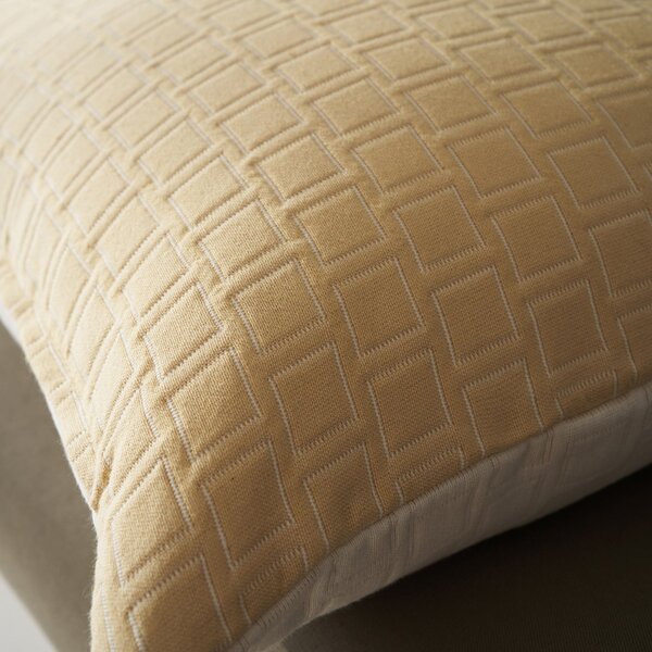 Διακοσμητική Μαξιλαροθήκη 2 Όψεων (50x50) Gofis Home Solenne Sun Yellow 591/04