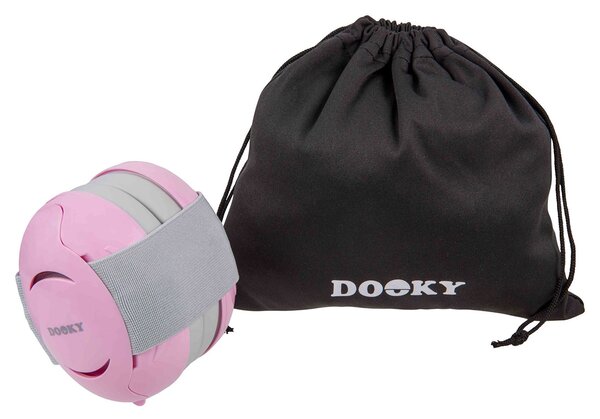 Βρεφικά Προστατευτικά Αυτιών 0-3 Μηνών Dooky Pink DK-3001101