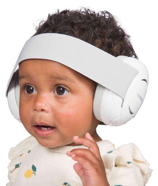 Βρεφικά Προστατευτικά Αυτιών 0-3 Μηνών Dooky White DK-3001102