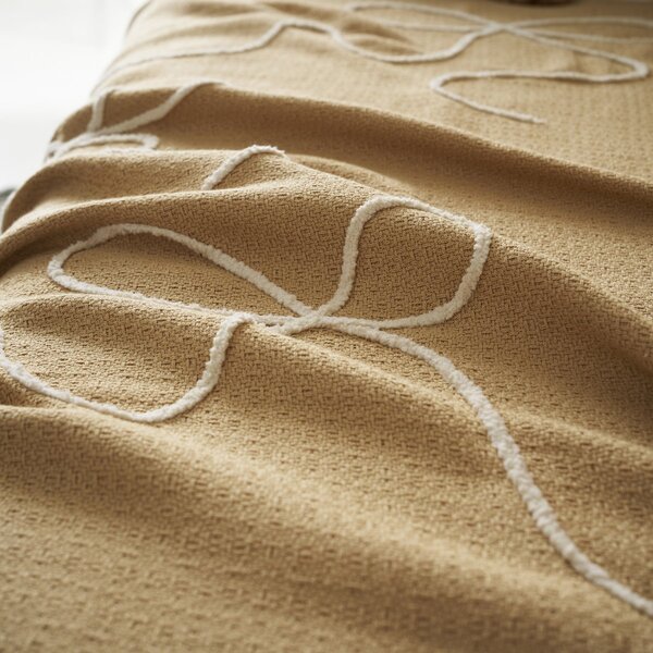 Διακοσμητικό Ριχτάρι (140x180) Gofis Home Elowen Warm Beige 505/06