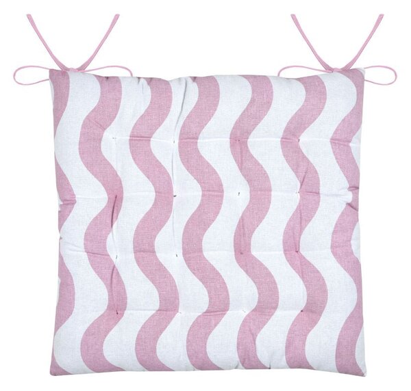 Μαξιλάρι Καρέκλας 2 Όψεων (38x38) S-F Coolvibes Rose CUE136004GAL