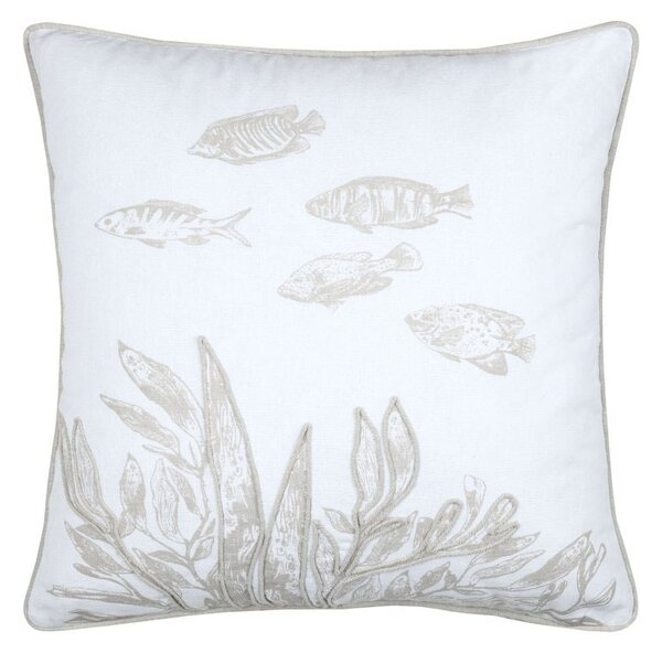 Διακοσμητικό Μαξιλάρι 2 Όψεων (45x45) S-F Azuria Blanc CE097004