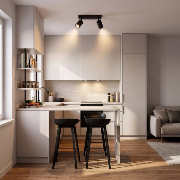 Κρεμαστό φωτιστικό JNH029-2C BLACK