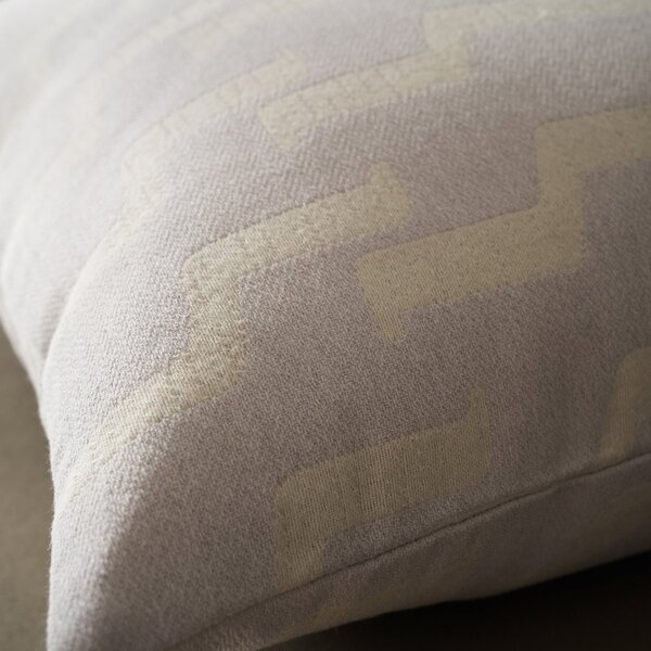 Διακοσμητική Μαξιλαροθήκη (50x50) Gofis Home Clover Silver Grey 558/19