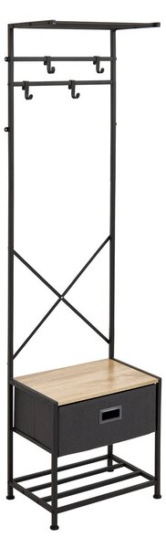 Έπιπλο Εισόδου (45x30x160) F-V Tissa D.Grey 212723A
