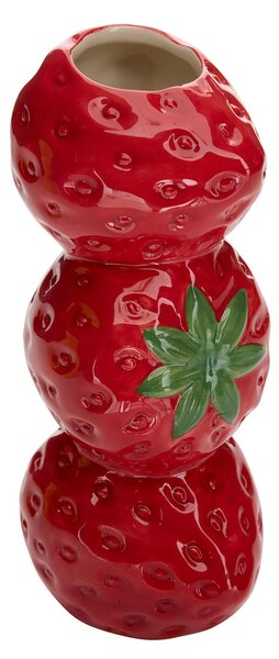 Διακοσμητικό Βάζο (10.5x8.5x19.8) A-S Fruity 214071 Red