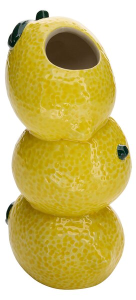 Διακοσμητικό Βάζο (10.5x8.5x19.8) A-S Fruity 214071 Yellow