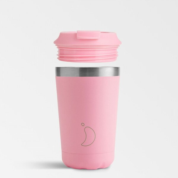 Ποτήρι Θερμός 340ml Chilly's Original's Series Pastel Pink