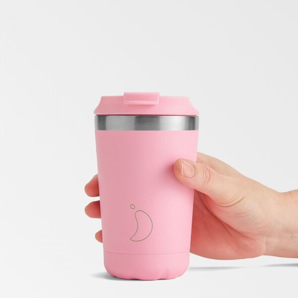 Ποτήρι Θερμός 340ml Chilly's Original's Series Pastel Pink