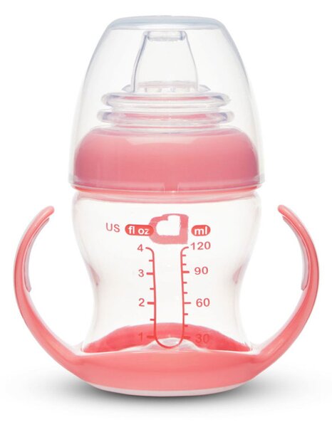 Ποτήρι Εκπαιδευτικό 118ml Munchkin Clear Pink