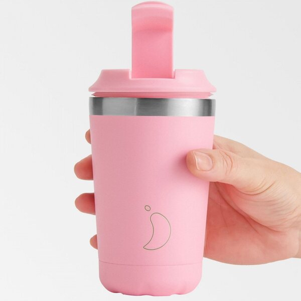 Ποτήρι Θερμός 340ml Chilly's Original's Series Pastel Pink