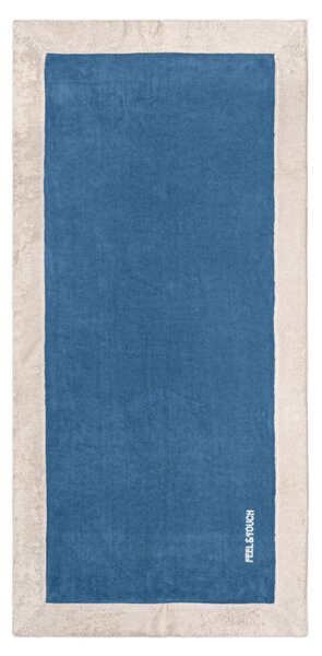 Πετσέτα Θαλάσσης (80x170) Feel & Touch Caribbean Denim