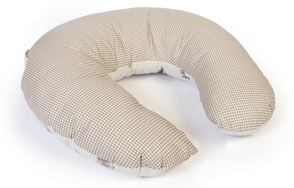 Μαξιλάρι Θηλασμού Dimcol Bear's Nest 05 White - Grey