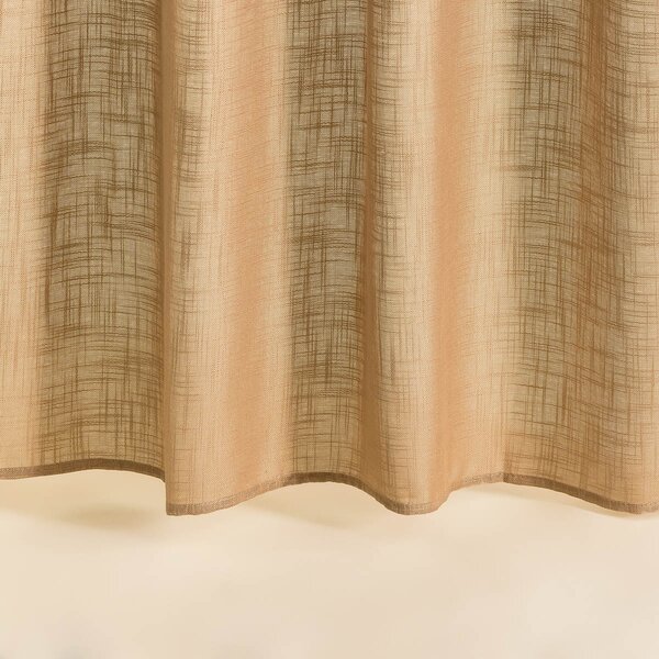 Κουρτίνα (140x260) Με Τρουκς Premier Marilu D.Beige