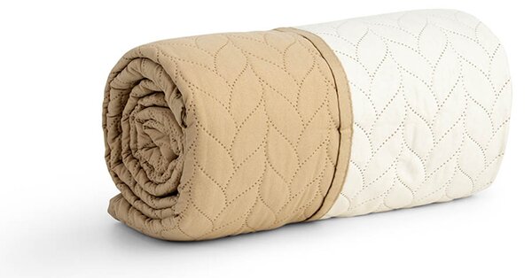 Κουβερλί Μονό (160x220) 2 Όψεων Easy Home SP26 Μπεζ