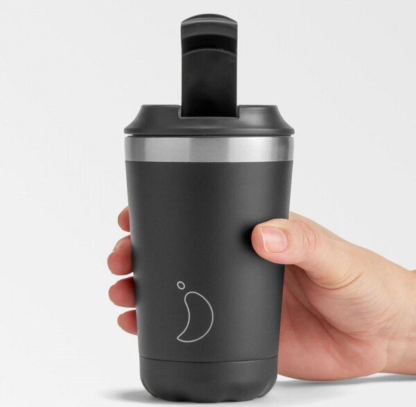Ποτήρι Θερμός 340ml Chilly's Original's Series Black