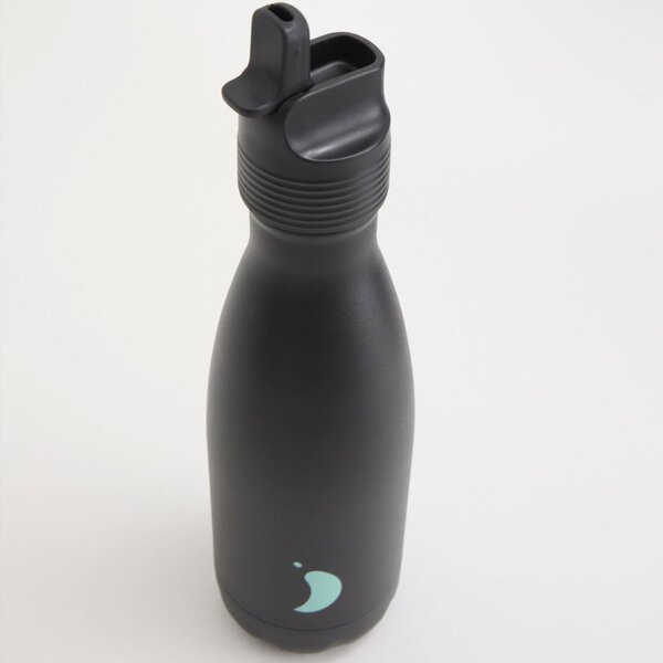 Παγούρι - Θερμός 350ml Με Καλαμάκι Chilly's Original's Series Black