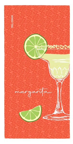 Πετσέτα Θαλάσσης 2 Όψεων (80x160) Feel & Touch Drinks Margarita