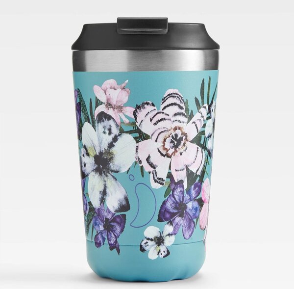 Ποτήρι Θερμός 340ml Chilly's Original's Series Feathered Florals