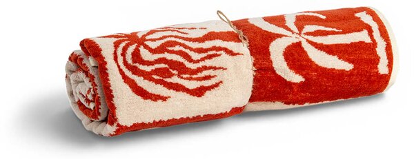 Πετσέτα Θαλάσσης (80x160) Easy Home Velour Surf Orange